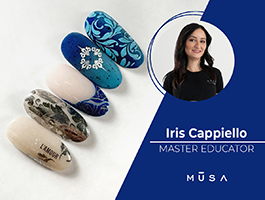 Video Tutorial Nail Art Stamping - Master MUSA Iris Cappiello
