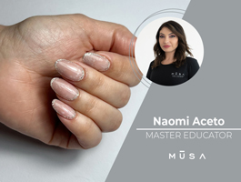 Video Tutorial Ricostruzione con il metodo So Easy e Nail Art - Master MUSA Naomi Aceto
