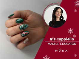 Video Tutorial Nail Art Stamping Natalizia- Master MUSA Iris Cappiello
