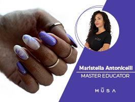 Video Tutorial Nail Art Flowers - Master MUSA Maristella Antonicelli
