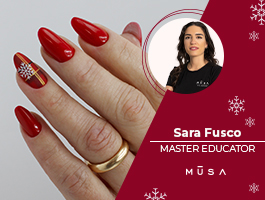 Video Tutorial Nail Art Effetto Tartan - Master MUSA Sara Fusco
